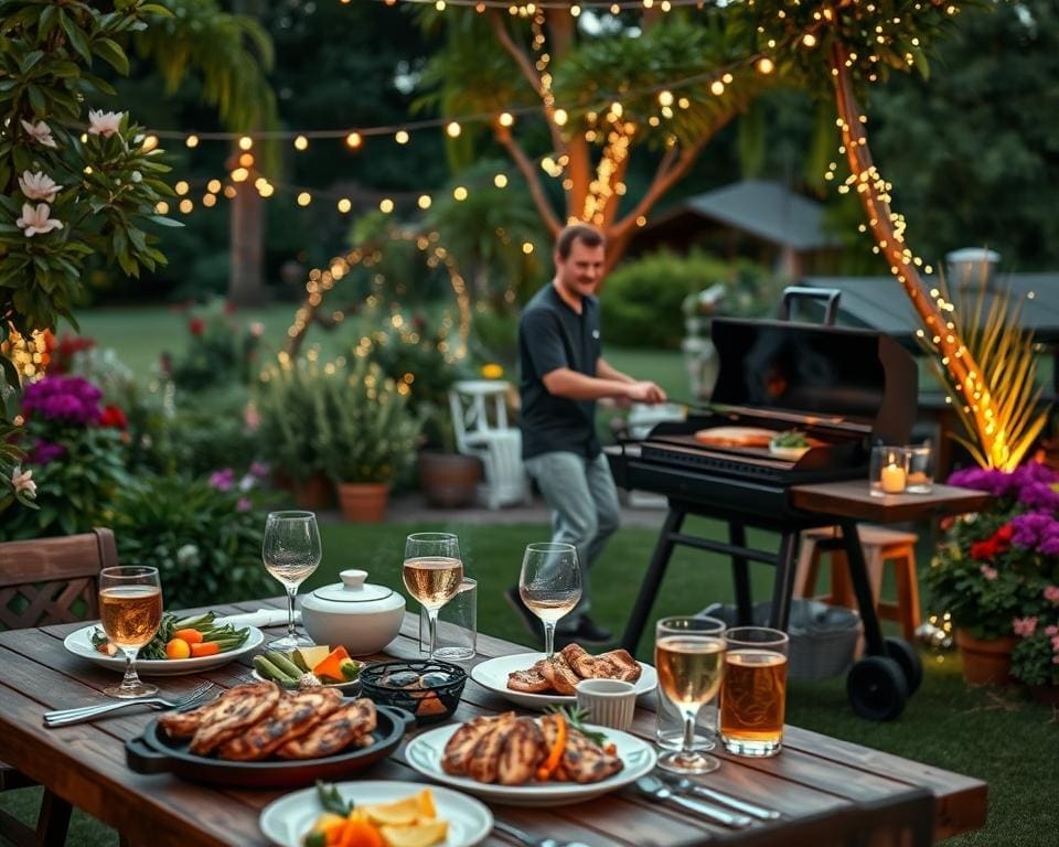 Grillabend Garten planen