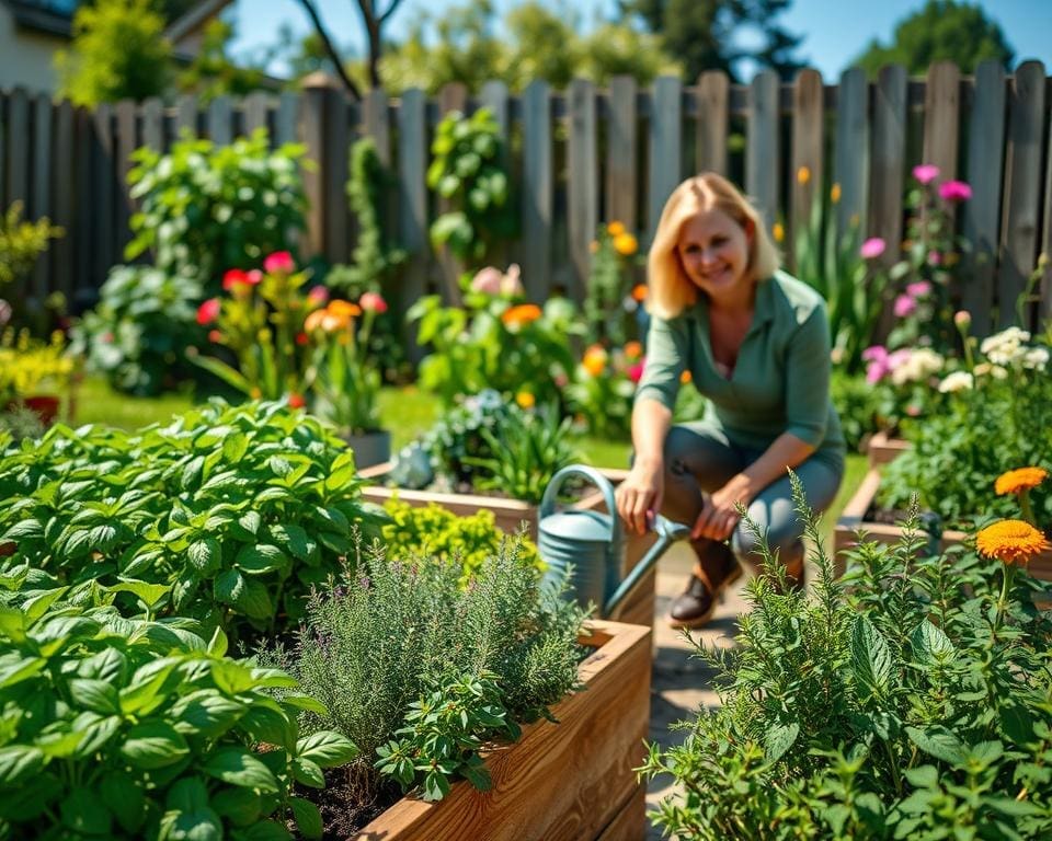 Kräuter Garten anbauen