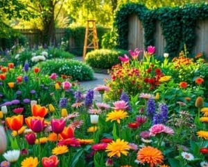 Pflanzen Garten blühend