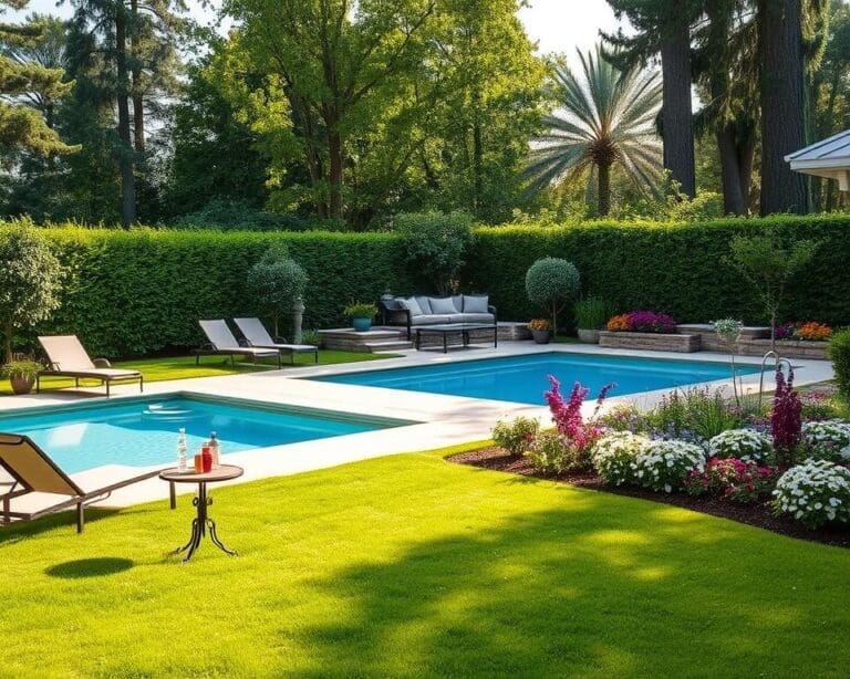 Pool Garten planen