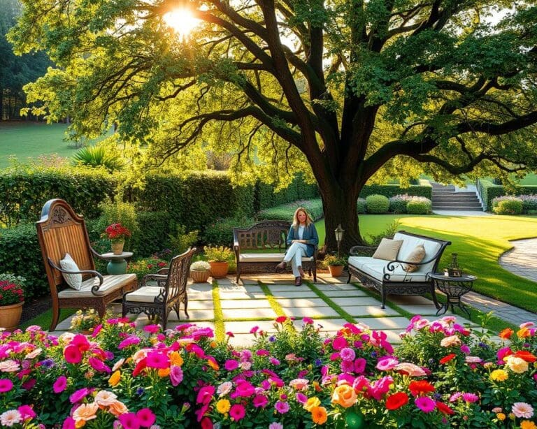 Garten Sitzbereich