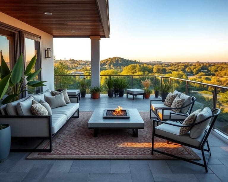 Loungemöbel Terrasse