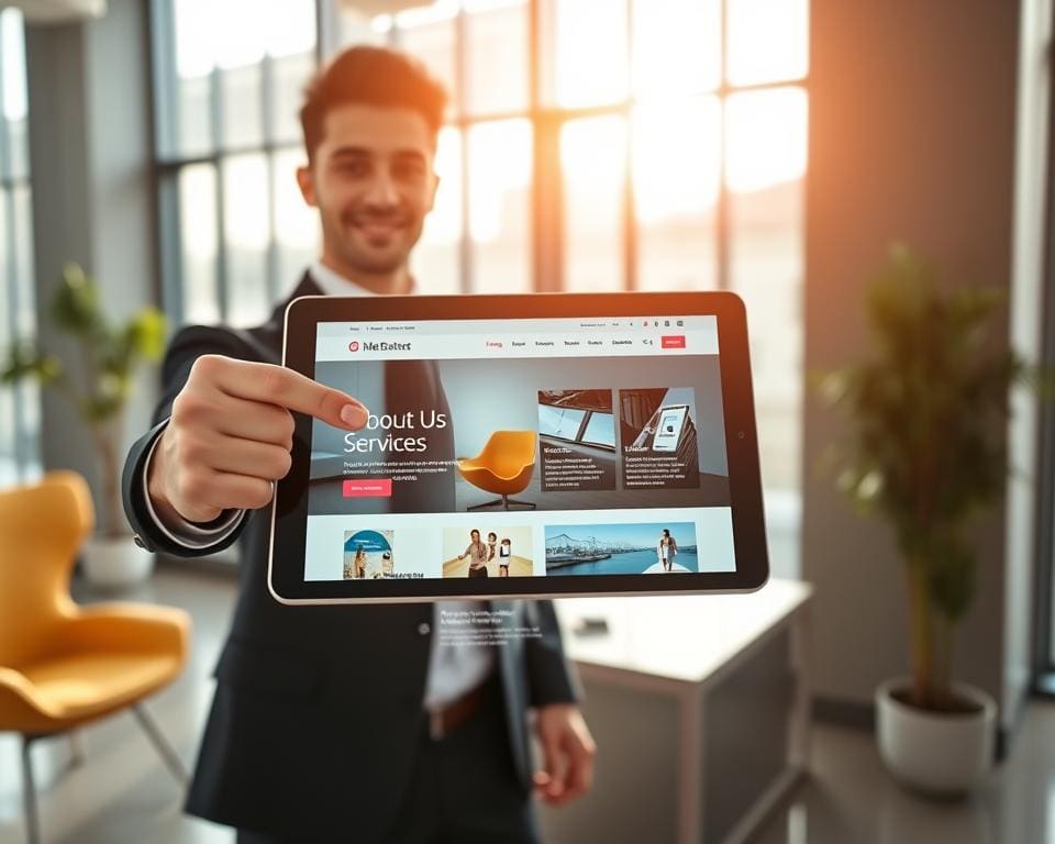 Unternehmenswebsite