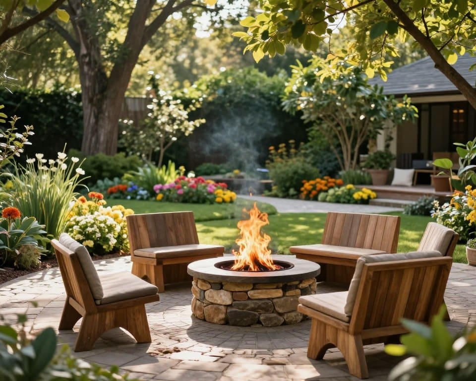Feuerstelle Garten