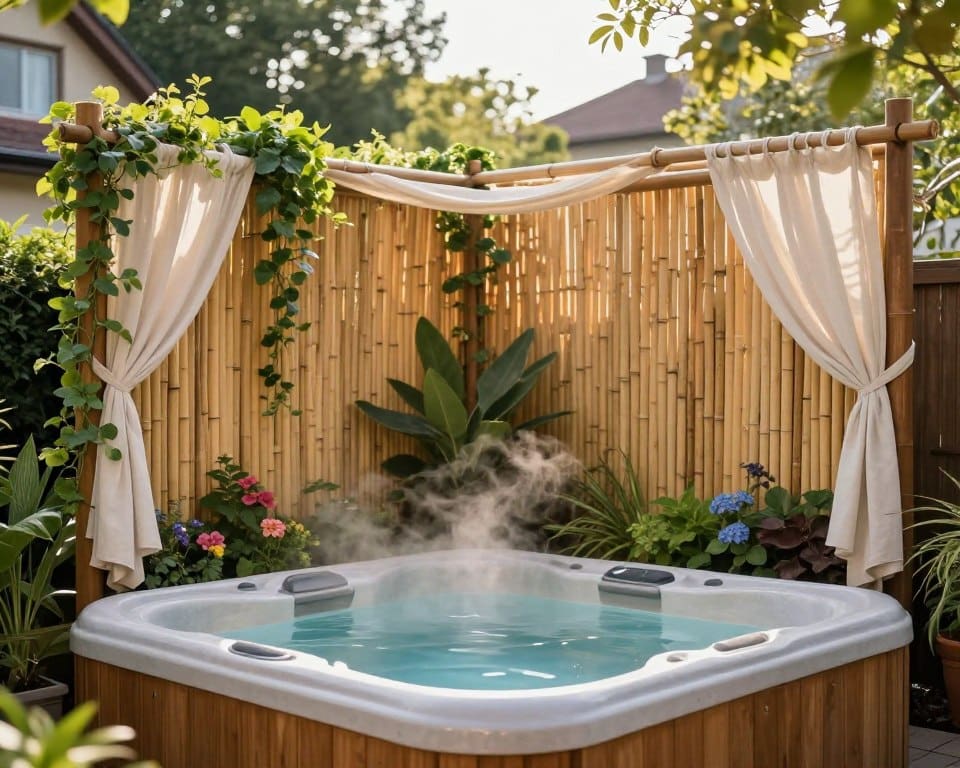 Hot Tub Sichtschutz