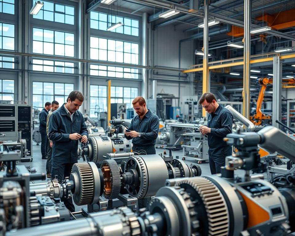 Maschinenmontage
