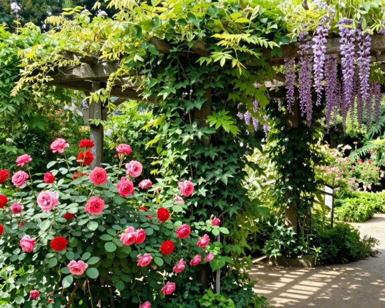 Pergola Pflanzen